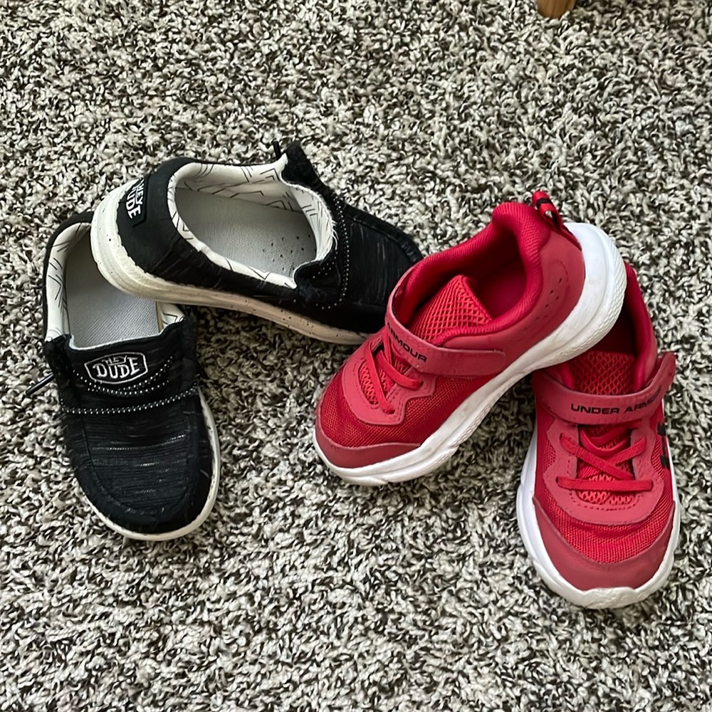 Hey Dude/Under Armour Toddler Shoes
